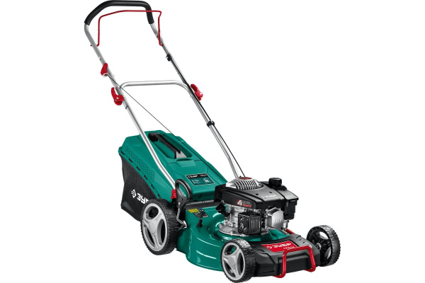 Бензиновая газонокосилка ЗУБР 460 мм, 4.5 л.с. ГБ-460
