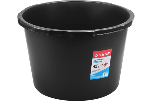 Строительная пластмассовая кадка Зубр ЭКСПЕРТ 65 л 06095-65_z01
