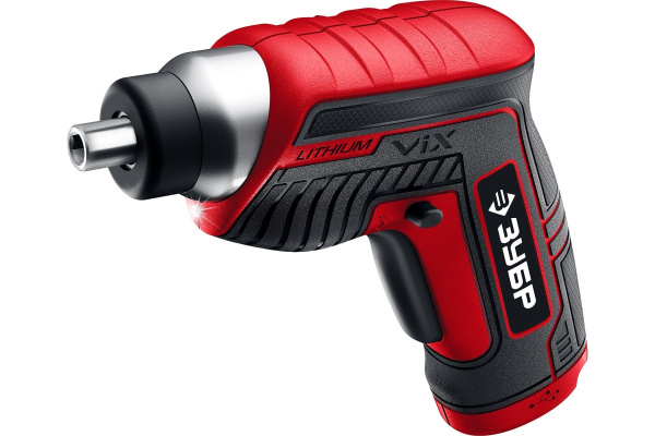 Аккумуляторная отвертка ЗУБР ViX 3.6 В ЗО-Е-3.6 Ли