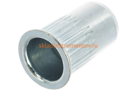 Заклепка резьбовая стальная с насечкой (1000 шт; М5; уменьшенный борт) MESSER 212105S-1000