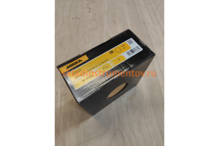 Шлифовальный круг для сухой обработки GOLD (125 мм; Р150; 8 отв.; 50 шт.) MIRKA 2361585015