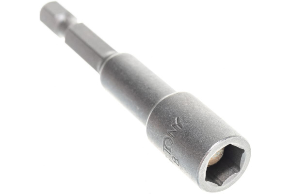 Головка для шуруповерта шестигранная 1/4", 8мм KING TONY 7616508M