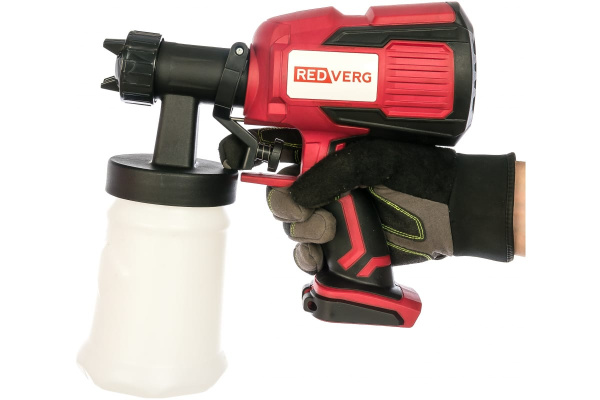 Аккумуляторный краскораспылитель REDVERG RD-PS18V 6628363