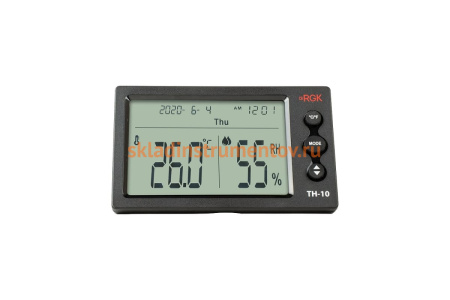 Термогигрометр RGK TH-10 с поверкой 778596