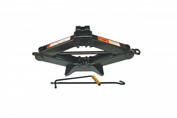 Домкрат ROCKFORCE механический ромб с резиновой накладкой 2т RF-113