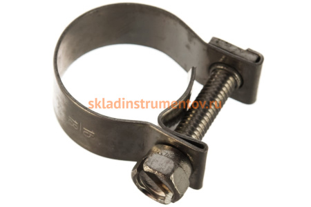 Металлические хомуты СИБРТЕХ, MINI 16-18мм, ширина 9мм, винтовой, W4, 2шт 475063