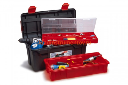 Ящик для инструментов с глубоким лотком + органайзер 58х28.5х29см №36 Tayg TAY-136009