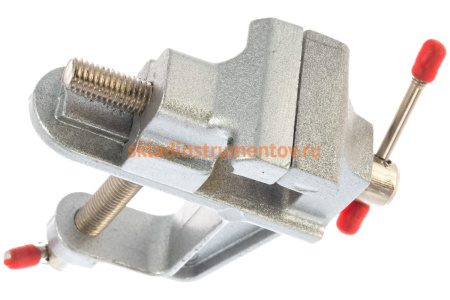 Настольные мини тиски с винтовым зажимом DEXX 40 мм 32471-40