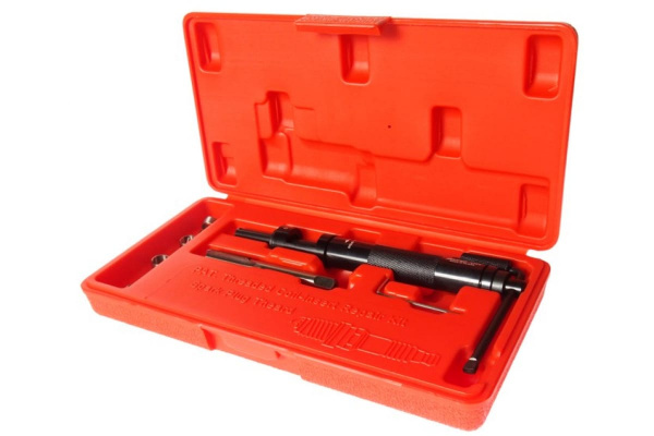 Набор инструментов для восстановления резьбы свечей зажигания (пружинная вставка М10х1.0, 5 штук) JTC 4309