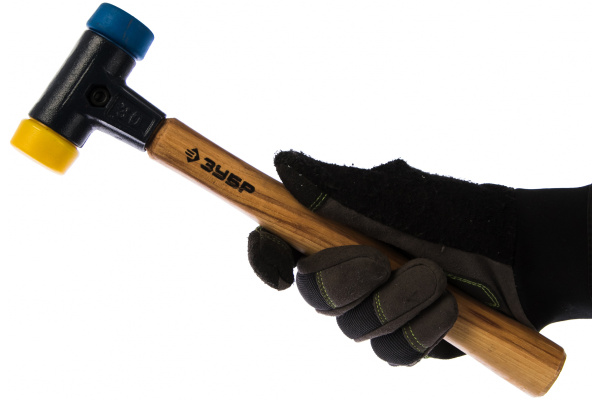 Многофункциональный сборочный молоток Зубр Эксперт ручка из ясеня сменные бойки для металлообработки 350 г 30 мм 2044-30