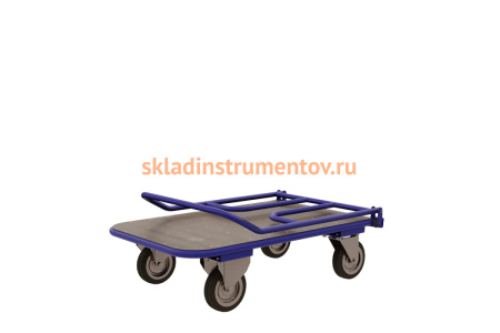 Тележка RUSKLAD ТПСР 2 ФЛ П (600x900) d125 платформенная, со складной ручкой Тележка RUSKLAD ТПСР 2 ФЛ П (600x900) d125 платформенная, со складной ручкой