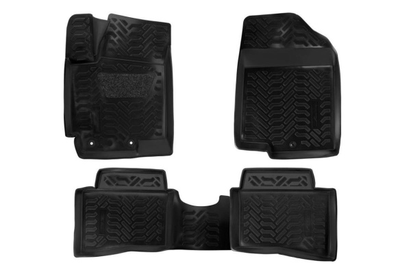 Ковры в салон Airline 3D с подпят. для Kia Rio III 11-17 ACM-PS-41