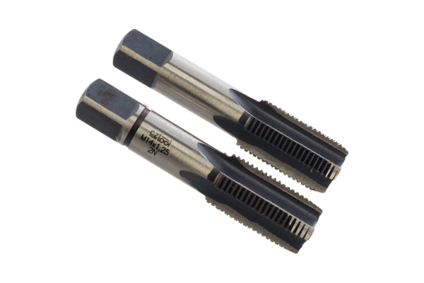 Набор метчиков из 2-х шт. MF14 шаг 1.25мм, мелкая резьба Bucovice Tools 110142