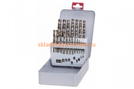 Наборы сверл по металлу кобальтовое, 1,0-13,0 мм, 25 шт. KEIL 307500113
