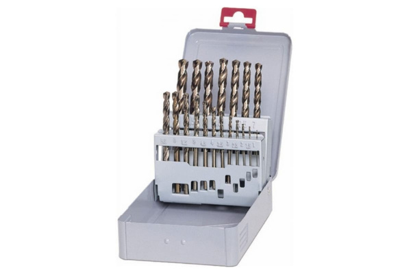 Наборы сверл по металлу кобальтовое, 1,0-13,0 мм, 25 шт. KEIL 307500113