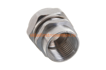 Соединитель (20х2 мм; 1/2"; цанга-гайка) для трубопровода Зубр 51402-20-1/2