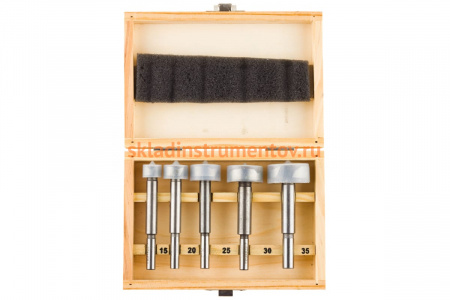 Набор сверл Форстнера по дереву Maxcut (5 шт; 15-35 мм) Stayer 29985-H5_z01