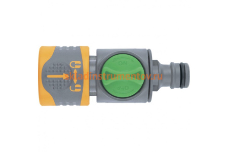 Соединитель штуцерный с переключателем PALISAD LUXE 66248