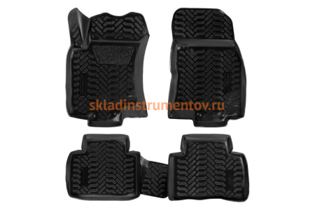 Ковры в салон Airline 3D для Nissan X-Trail T32 14- ACM-PS-50