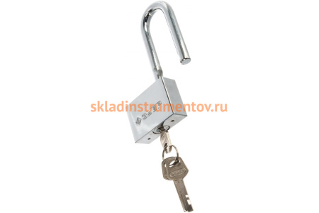 Навесной замок 60 мм ЗУБР МАСТЕР 3710-60-1