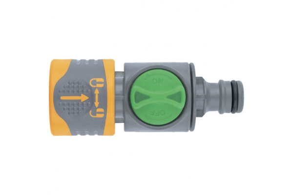 Соединитель штуцерный с переключателем PALISAD LUXE 66248