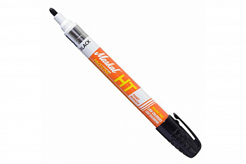 Термостойкий маркер-краска до 1000C Markal Pro-Line HT, 3 мм, чёрный 97303