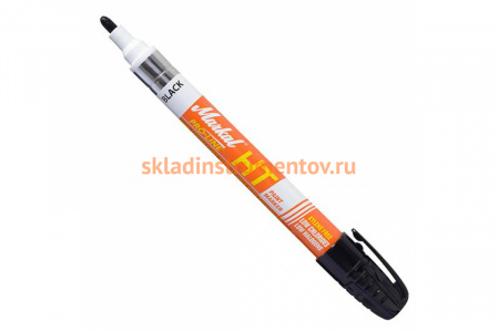 Термостойкий маркер-краска до 1000C Markal Pro-Line HT, 3 мм, чёрный 97303