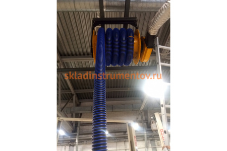 Шланг газоотводный (100 мм; 10 м; до +180С; синий) NORDBERG H102B10