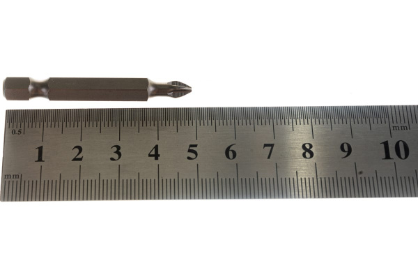 Биты "МАСТЕР" кованые 2 шт. (50 мм; PH1; хвостовик E 1/4") Зубр 26001-1-50-2