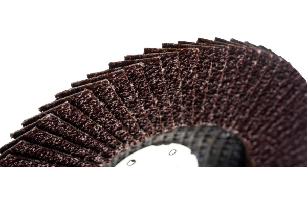 Круг лепестковый торцевой Orientcraft КЛТ-1 125x22 мм, P40, для металла, древесины 116.00A 40F