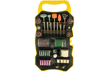 Набор мини-насадок в пластиковом кейсе (82 предмета) для гравировальных машин Stayer 29901-H82