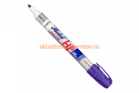 Маркер для замасленных поверхностей Markal Pro-Line HP, 3 мм, фиолетовый 96974