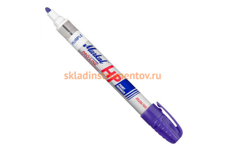 Маркер для замасленных поверхностей Markal Pro-Line HP, 3 мм, фиолетовый 96974