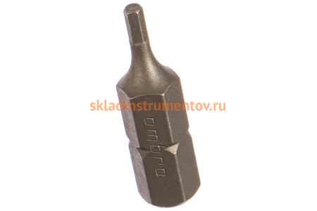 Вставка-бита 1/4"DR шестигранная, H2, 25 мм Ombra 514220