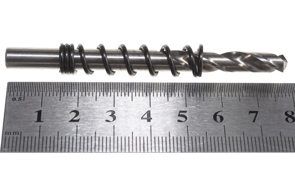 Сверло пилотное с пружиной (6.35х80 мм) Karnasch 20.1505