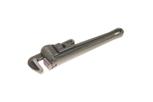 Трубный ключ с алюминиевой рукояткой ROCKFORCE 12" max захвата 50мм RF-68412