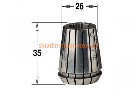 Цанга высокоточная ER25 (12 мм) CMT 184.120.25