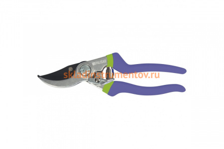 Секатор 200 мм, пружина возвратная спирал.типа, тефлон.покр, обрезиненные ручки PALISAD 60557