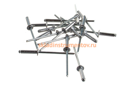 Заклепка вытяжная открытая алюминий/сталь AlMg 1.5%/St (500 шт; 3.2x14 мм; Борт: Стандарт) MESSER 111113214-500