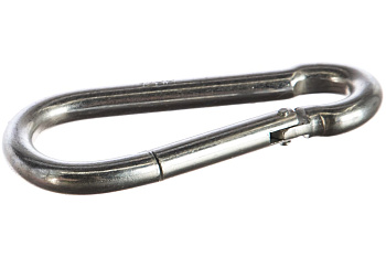 Карабин оцинкованный DIN 5299С 8 шт. (12 мм; ТФ5) Зубр 4-304545-12