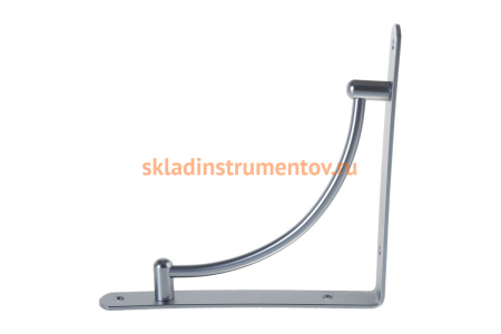 Угловой полкодержатель JET 206W сталь, хром PW206S.222CP99