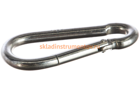 Карабин оцинкованный DIN 5299С 8 шт. (12 мм; ТФ5) Зубр 4-304545-12