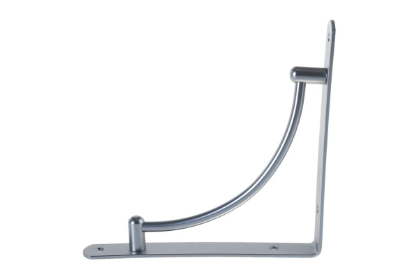 Угловой полкодержатель JET 206W сталь, хром PW206S.222CP99