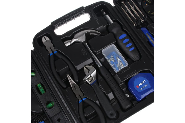 Набор слесарно-монтажного инструмента РОКОТ 129 предметов 736-179