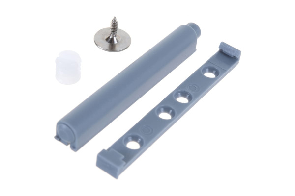 Накладной толкатель JET 101 PUSH OPEN пластик/сталь PTC101T.003GR99