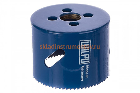 Коронка Bi-metall мелкий зуб (57х38 мм) WILPU 3105700101