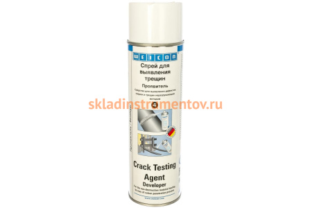 Набор для выявления трещин: wcn11690500 Диффузор 500 мл, wcn11691500 Проявитель 500 мл, WEICON wcn11693500-Set