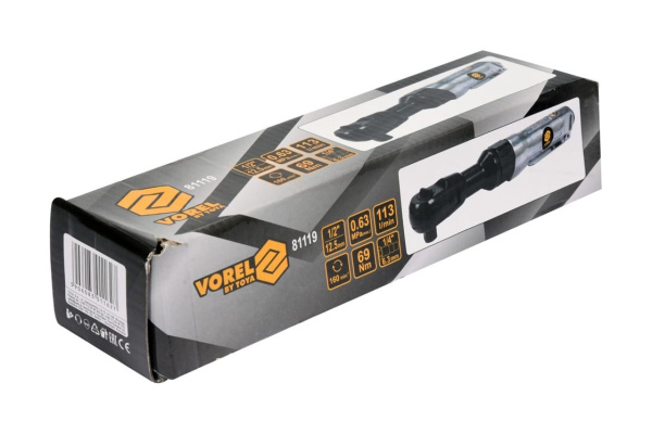 Пневмотрещотка VOREL 1/2" 81119