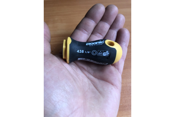 Рукоятка для битодержателя 1/4" Felo Ergonic Stubby 43802540