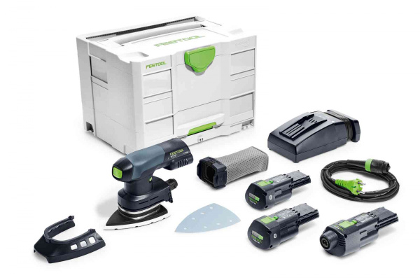 Аккумуляторная дельтавидная шлифмашина FESTOOL DTSC 400 Li 3,1 I-Set 575703
